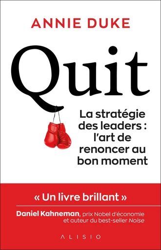 Quit  - Annie Duke - Éditions Alisio